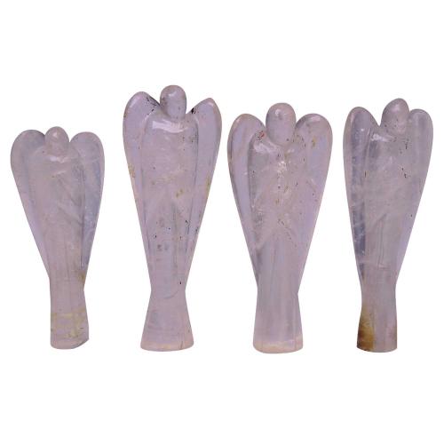 Avika Natural Energized Clear Quartz Angel 3