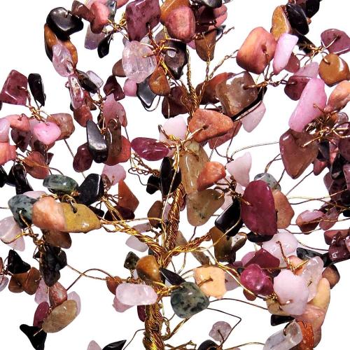 Avika Natural Multistone Golden Wire Tree Dyed (300 Dana)