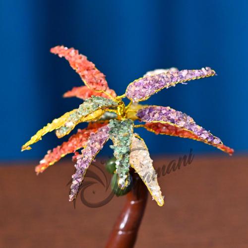 Avika Natural Pine Crystal Chips Tree for Home Décor
