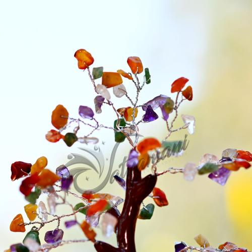 Avika Natural Energized Multi Crystal Mseal Crystal Tree (100 dana)