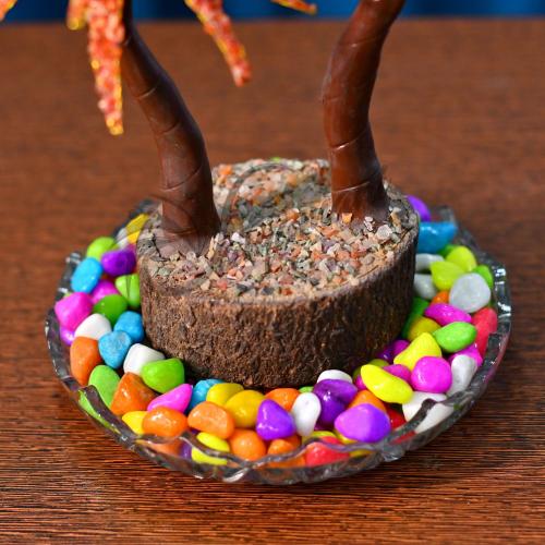 Avika Natural Carnelian Double Coconunt Tree