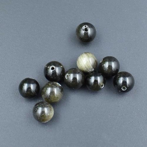 Avika Natural Energized Obsidian 8 mm Beads