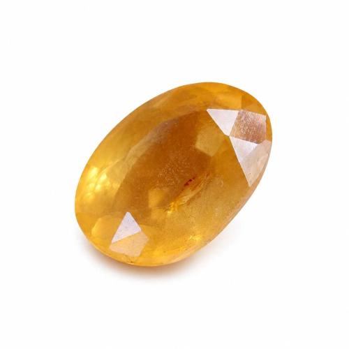 Avika Natural  Yellow Sapphire Loose Gemstone(Pack of 1 Pc.)