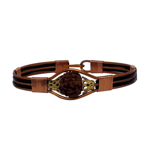 Avika Asthdatu Bracelet with Rudraksha for Wealth & Prosperity Size 2
