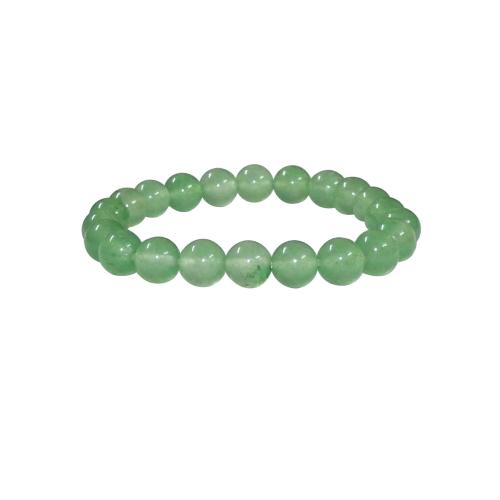 Avika Green Fluorite 8 mm Bead Bracelet (Pack of 1 pc)