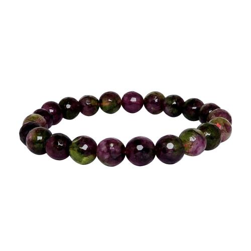 Avika Heat Processed Multi Tourmaline 8 mm Bead Bracelet Designer 1