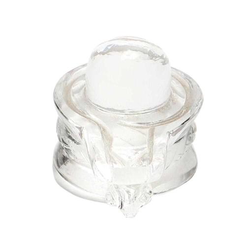 Avika Jaldhari Shivling in Clear Quartz Brings Realization and Progress (7 gms.)