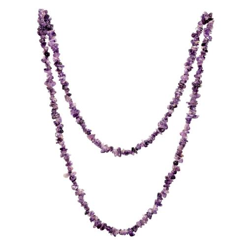 Avika Natural Amethyst Chips Necklace