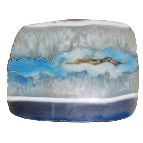 Avika Natural Blue Agate Slice