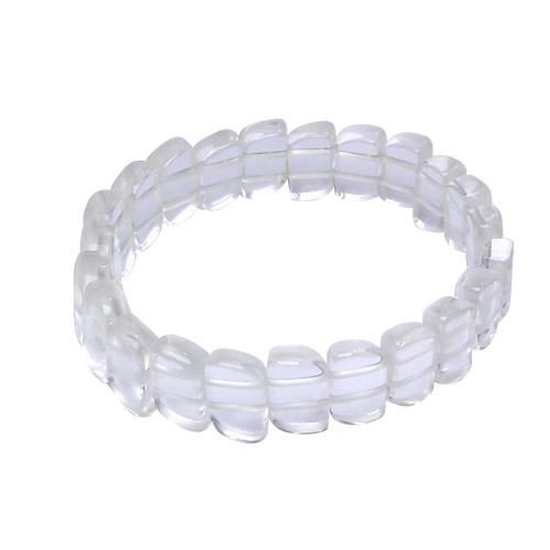 Avika Natural Clear Quartz Healing Wave Bracelet for Energy (Pack of 1 Pc.)
