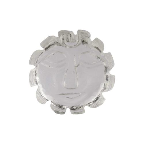 Avika Natural Clear Quartz Sun Face