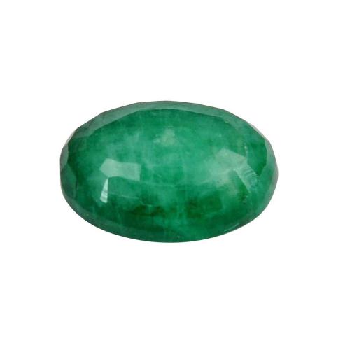 Avika Natural Emerald Oval Loose Gemstone(Pack of 1 Pc.)