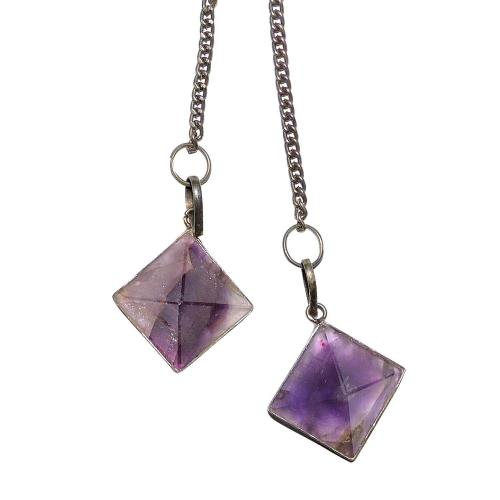 Avika Natural Energized Amethyst Eye Pyramid