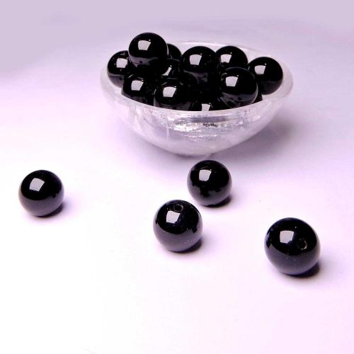 Avika Natural Energized Black Tourmaline 8 mm Beads