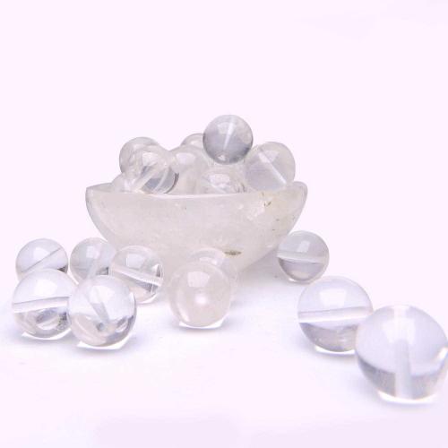 Avika Natural Energized Clear Quartz 12 mm Beads