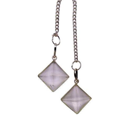 Avika Natural Energized Clear Quartz Eye Pyramid