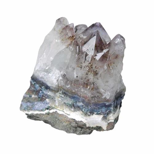 Avika Natural Energized Smokey Quartz Cluster For EMF Protection Chakra Healing