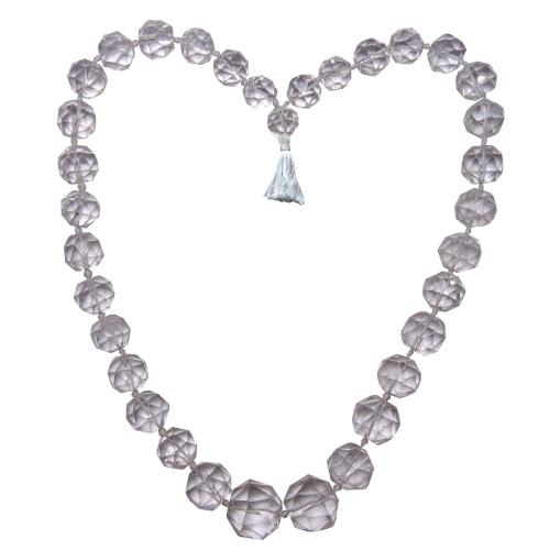 Avika Natural Fine Clear Quartz Necklace for realization self-discovery and aura balancing