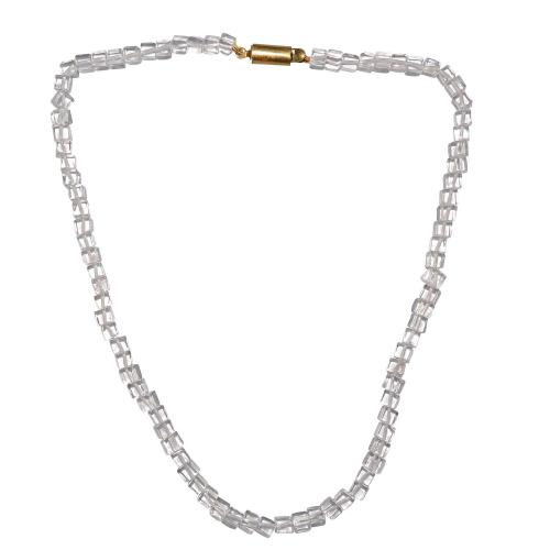 Avika Natural Fine Clear Quartz Necklace for realization of self-discovery and aura balancing