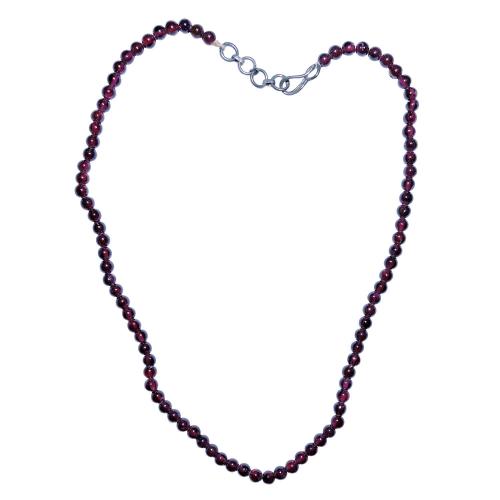 Avika Natural Garnet Necklace for personal vitality and strength