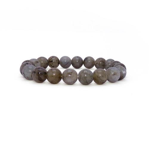 Avika Natural Labradorite Beads Bracelet 10 mm
