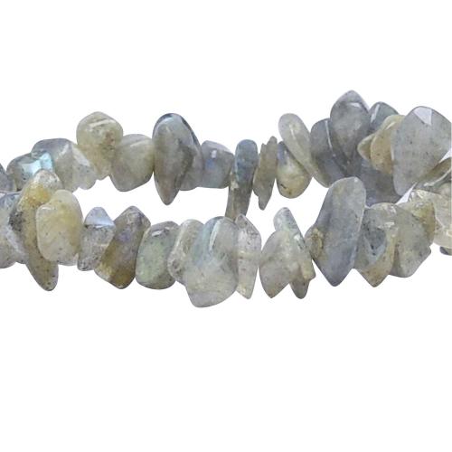 Avika Natural Labradorite Gemstone Chips Bracelet (Pack of 1Pc)