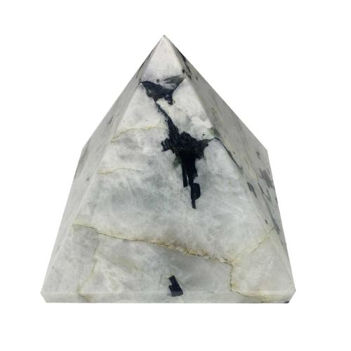 Avika Natural Rainbow Moonstone Pyramid 72 mm.