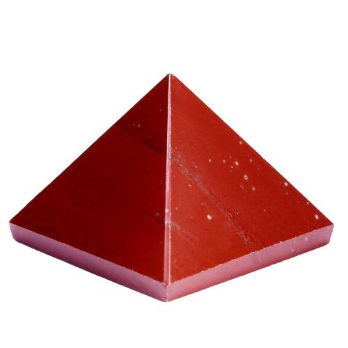 Avika Natural Red Jasper Pyramid 45 mm.