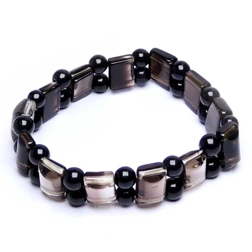 Avika Natural Smokey Quartz Healing Gemstone  Bracelet For Grounding (Pack of 1 Pc.)