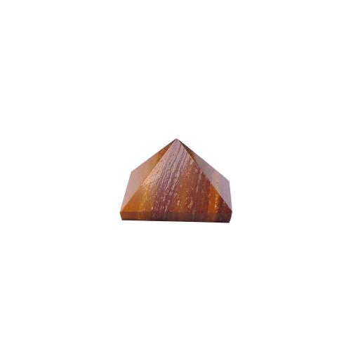 Avika Natural Tiger Eye Pyramid 10 mm.