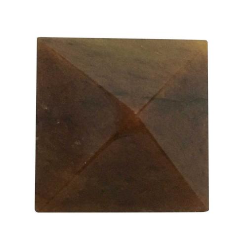 Avika Natural Yellow Quartz Pyramid 30 mm.