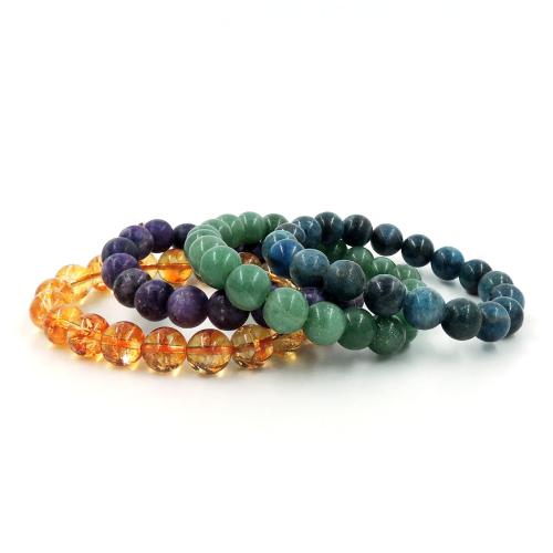 Avika Single Stone Reiki 10 mm Bead Bracelet (Pack of 1 pc)