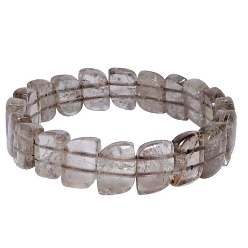 Avika Smoky Quartz Wave Bracelet (Pack of 1Pc)