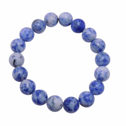 Avika Sodalite 10 mm Beads Bracelet (Pack of 1Pc)