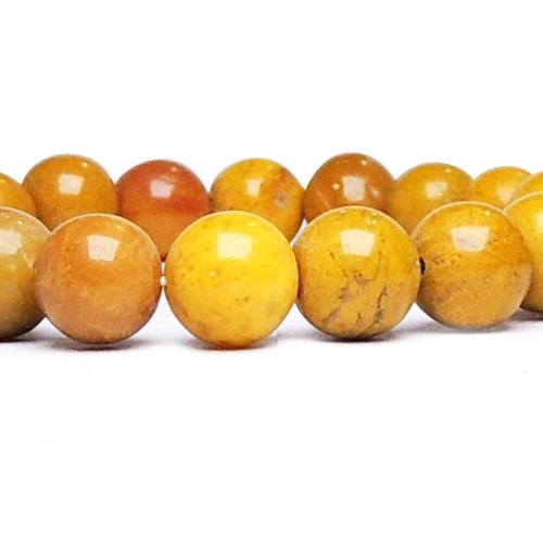 Avika Yellow Jasper Beads Bracelet for Wisdom
