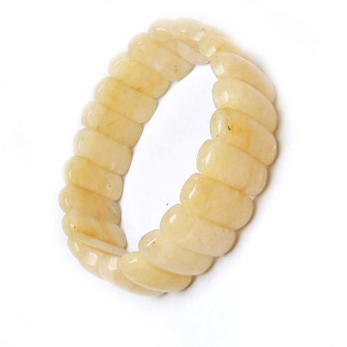 Avika Yellow Quartz Long Strip Bracelet (Pack of 1Pc)
