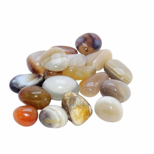 Avika Natural Yellow Agate Tumble stone